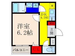 ノイヴェル布施の物件間取画像